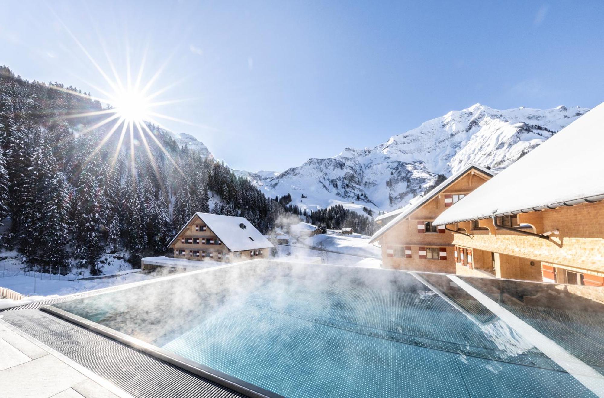 Berghaus Schroecken - Hotel Apartments Spa Εξωτερικό φωτογραφία