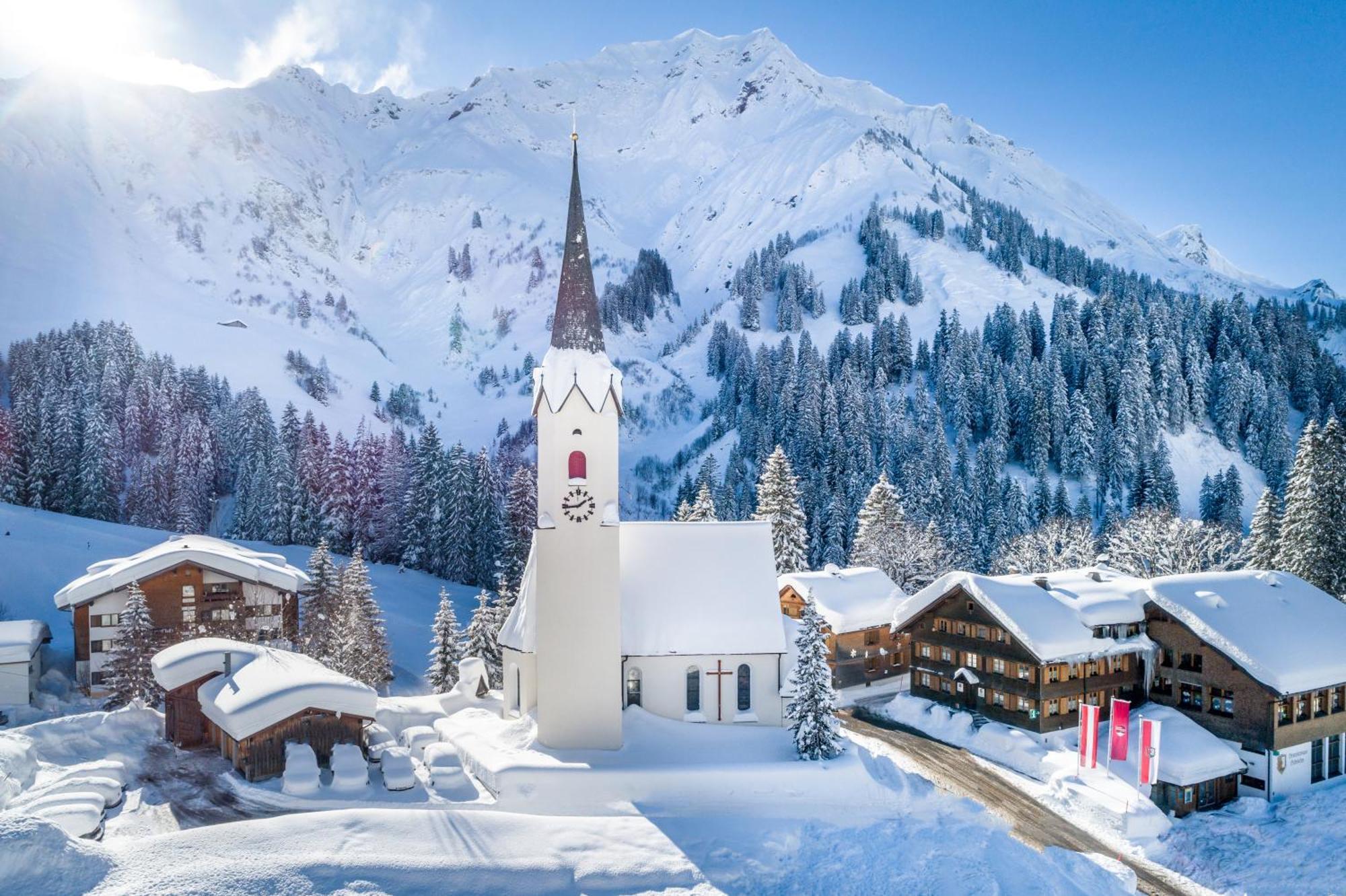 Berghaus Schroecken - Hotel Apartments Spa Εξωτερικό φωτογραφία