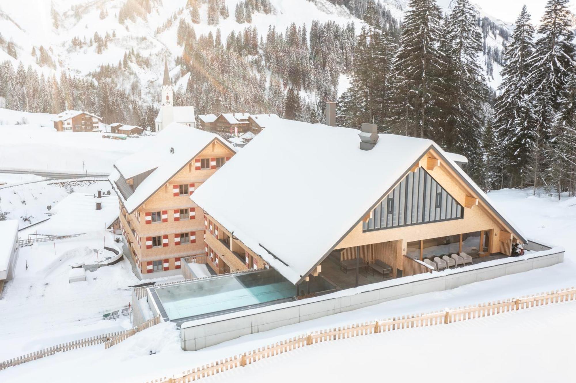 Berghaus Schroecken - Hotel Apartments Spa Εξωτερικό φωτογραφία