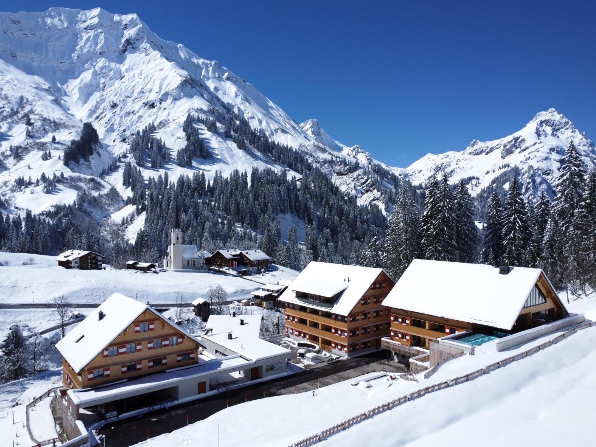 Berghaus Schroecken - Hotel Apartments Spa Εξωτερικό φωτογραφία