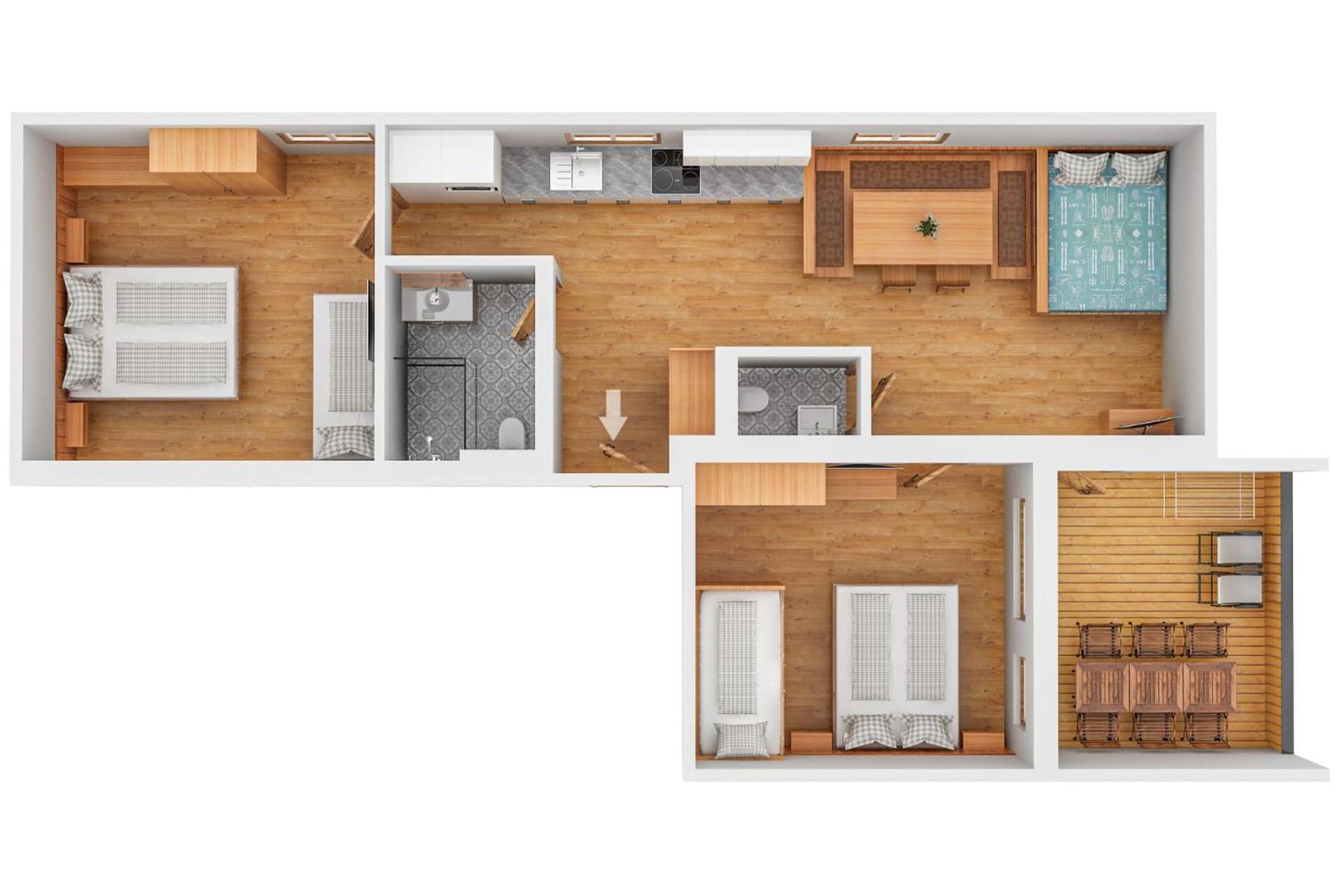 Berghaus Schroecken - Hotel Apartments Spa Εξωτερικό φωτογραφία